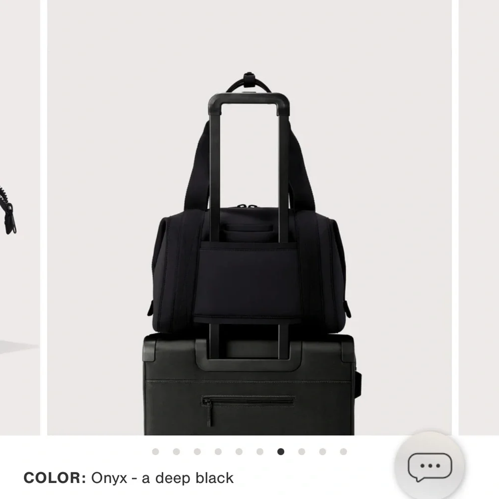 Dagne Dover Black Travel Bag - Picture 9 of 9